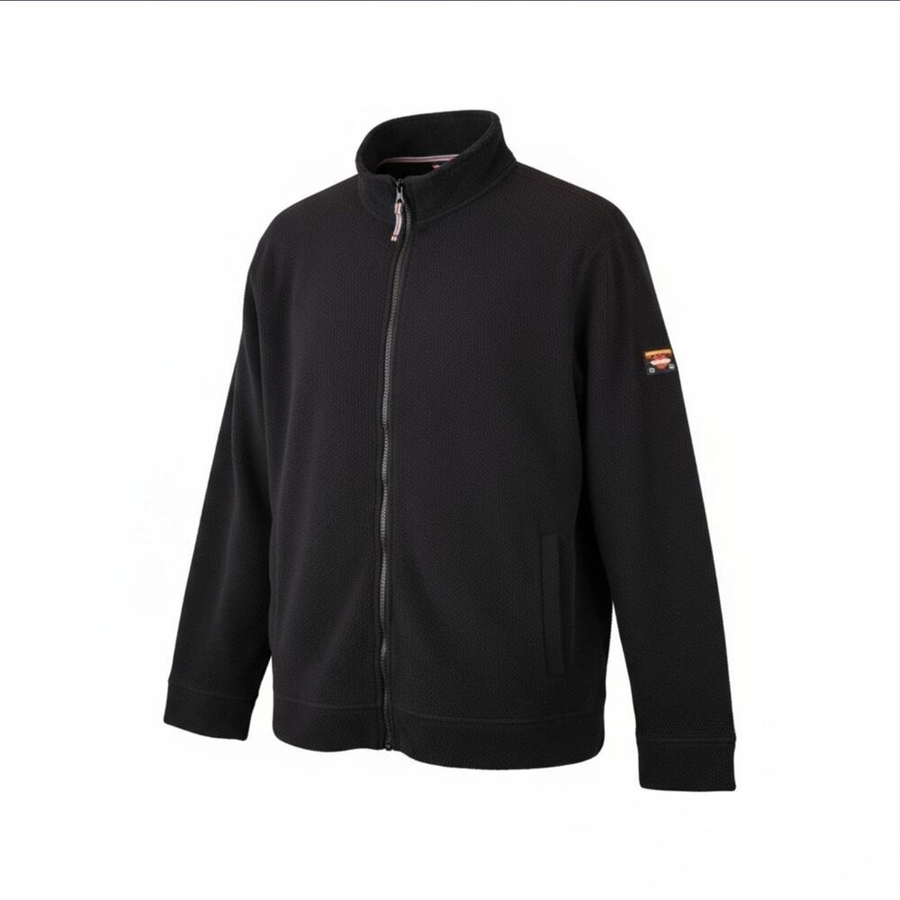 Orvis Classic‎ Collection Fleece Jacket Men’s XXL Black Full Zip Outdoor B58